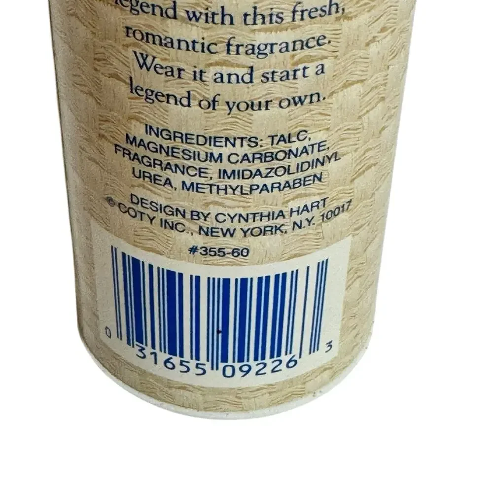 VINTAGE Coty Muguet des bois Perfumed Talc 3.7 Fl Oz French Legend